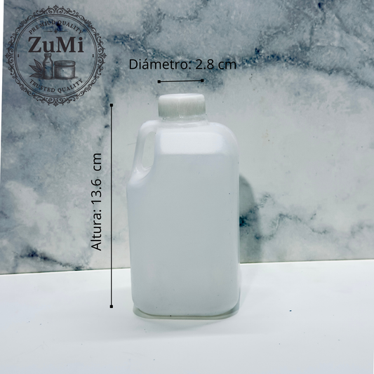 Garrafa de Polietileno 125 ml con Tapa Rosca